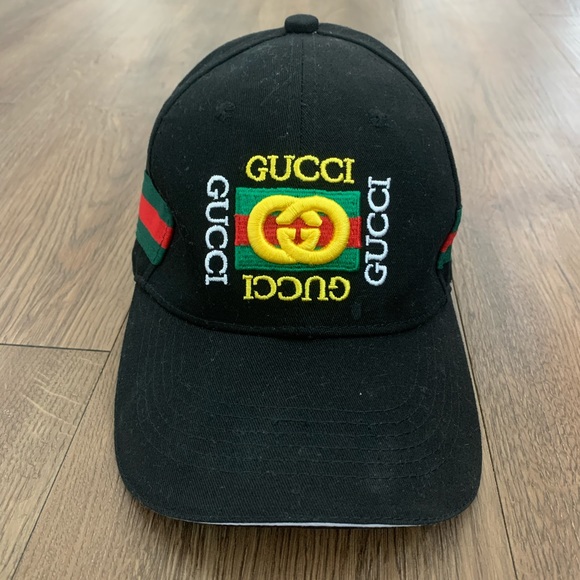 gucci strap back hat